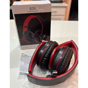 B39 wireless Bluetooth over-ear headphones